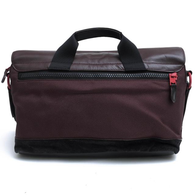 コーチ COACH パフォレイテッドレザーバイクバッグ メッセンジャー