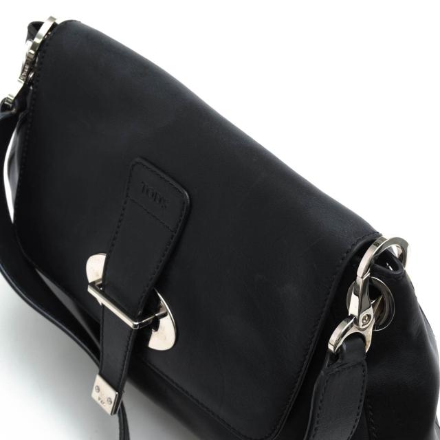 ○トッズ TOD'S 牛革 カーフ ハンドバッグ フラップ式 肩掛け ワンショルダーバッグ レディース 【中古】 中古 ○トッズ TOD'S 牛革 カーフ ハンドバッグ フラップ式 肩掛け ワン