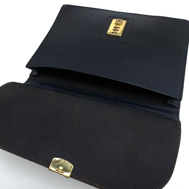 ○ポールスミス Paul Smith エンボス型押し牛革 ビジネスバッグ ダレスバッグ メンズ 【中古】 中古_6