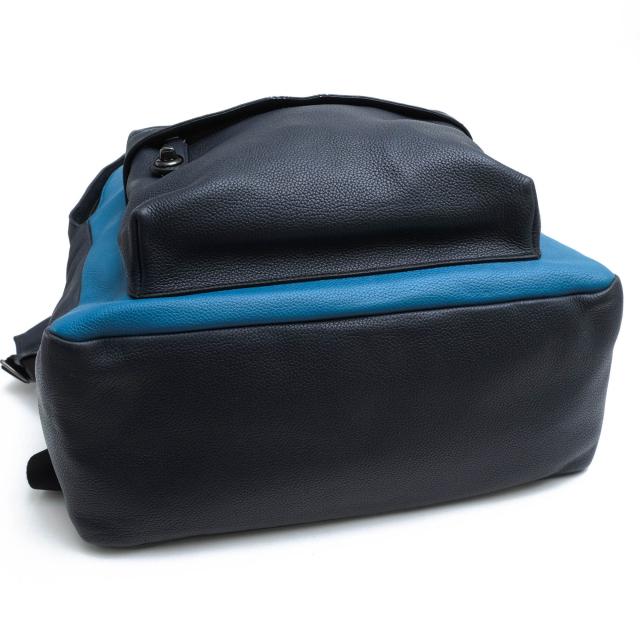 ○コーチ COACH ペブルレザー 牛革 リュック 72111 Campus