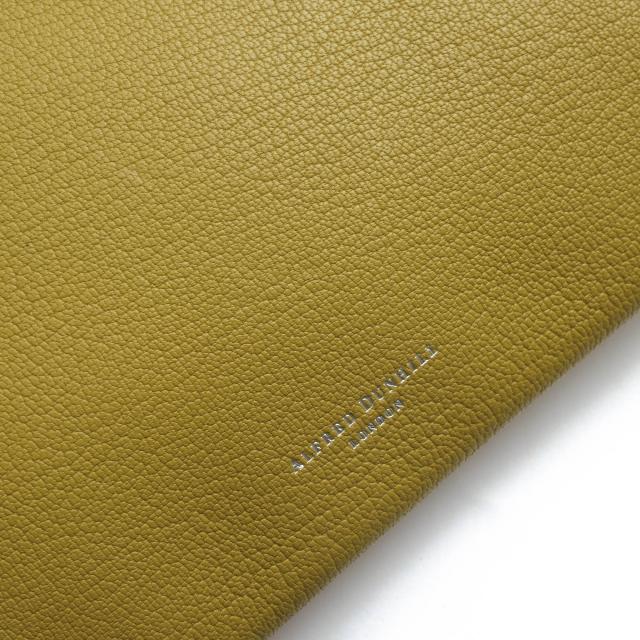 ○ダン吸血鬼 Dunhill 野羊革 ゴートスキン 二つ目御徒面子/クラッチペダル御徒面子 Duke Fine Leather Zip Pouch 公爵 ドキュメントケー 中古