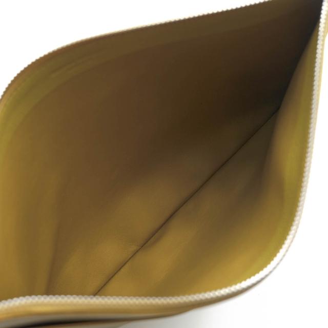 ○ダン吸血鬼 Dunhill 野羊革 ゴートスキン 二つ目御徒面子/クラッチペダル御徒面子 Duke Fine Leather Zip Pouch 公爵 ドキュメントケー 中古