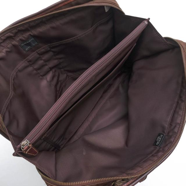 ○ポーター 吉田カバン PORTER 70th Anniversary 66高密度ナイロンツイル ビジネスバッグ 559-06234 GLOW BRIEF CASE グロウ メン  中古_7