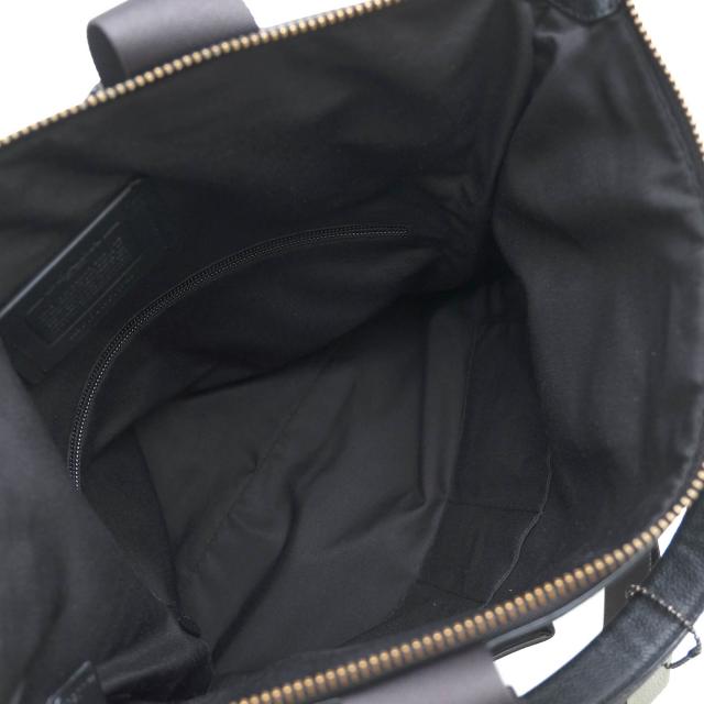 ○コーチ COACH スムースカーフ 牛革 トートバッグ F11740 Charles Foldover Tote In Colorblock Leather チャールズ フォルドオー 中古_7