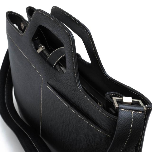 ○バリー BALLY クロスグレインレザー 牛革 ハンドバッグ 2WAY ショルダーバッグ レディース 【中古】 中古_4