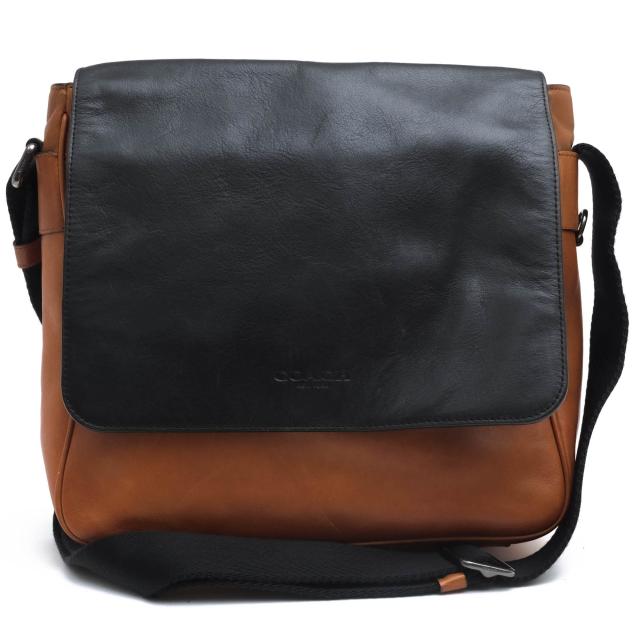 ○コーチ COACH 牛革 スポーツカーフ ショルダーバッグ 72116 Metropolitan map bag メトロポリタン マップバッグ クロスボディ メ 中古
