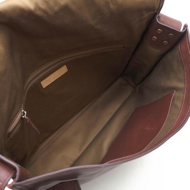 ソメスサドル 日本製 ケアカード ショルダーバッグ ハクニー 本革