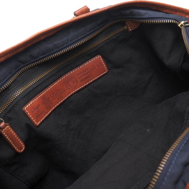 ○フェリージ Felisi 伊リモンタ社ナイロン バケッタレザー 牛革 トートバッグ 13/47/DS A4サイズ収納可 2WAY ショルダーバッグ ユ 中古