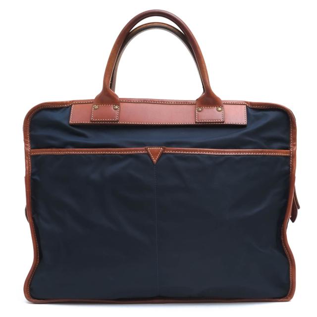 ○フェリージ Felisi リモンタナイロン バケッタレザー 牛革 ビジネスバッグ 10/105/DS A4サイズ収納可 メンズ 【中古】 中古
