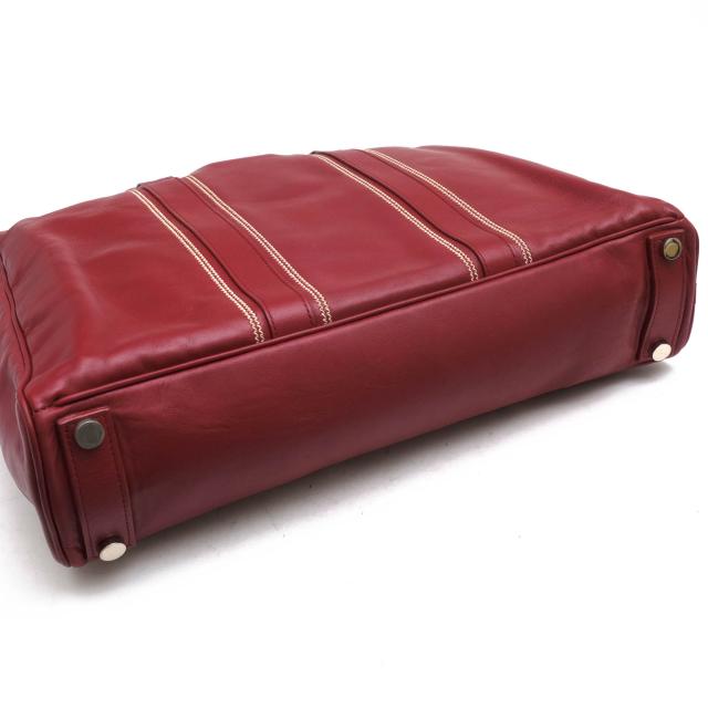 ○ダンヒル Dunhill 牛革 カーフ ビジネスバッグ ノートPC収納可