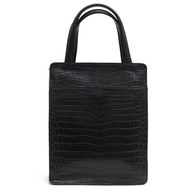 ○濱野 ハマノ HAMANO マットクロコダイル ハンドバッグ レディース 【中古】 中古