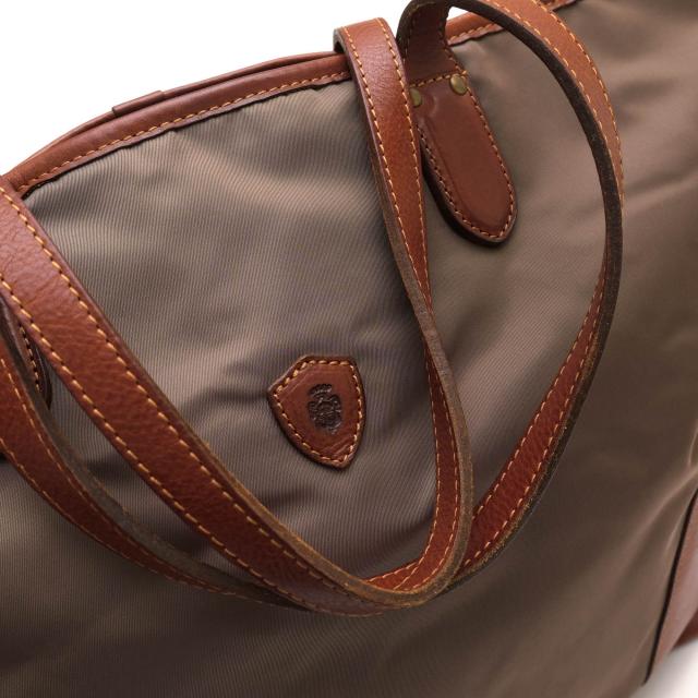 ○フェリージ Felisi Angolo Morbido リモンタナイロン バケッタレザー 牛革 トートバッグ 12/2/DS+NK 肩掛け ワンショルダーバッ  中古