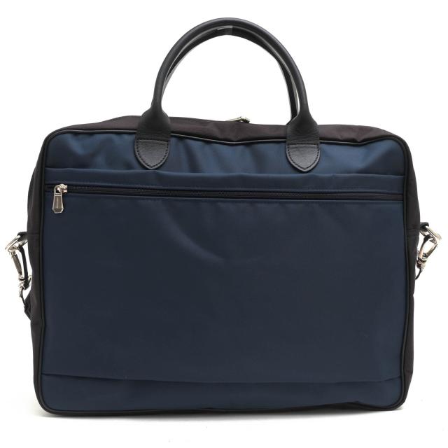 ○ロンシャン Longchamp 牛革 ビジネスバッグ 2WAY ショルダーバッグ 