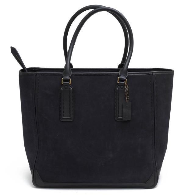 ○コーチ COACH スウェード 牛革 レザートリム トートバッグ 71100 Bleecker Suede Traveler Tote ブリーカー トラベラートート 大 中古 47,282円