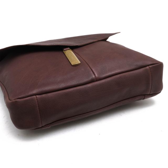 ○ゲンテン genten ベジタブルタンニン鞣し牛革 ショルダーバッグ