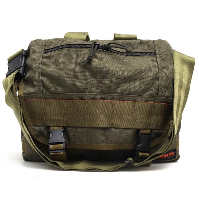 ○ブリーフィング BRIEFING 1050デニール バリスティックナイロン ショルダーバッグ BRF103219 LANCE3 ランス3 フラップ式 メッセ  中古の通販は