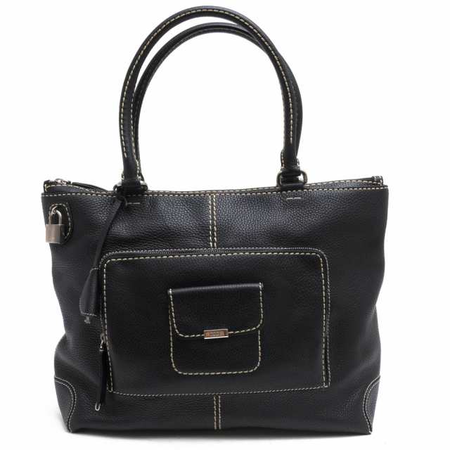○トッズ TOD'S 牛革 トートバッグ KATE ケイト シボ革 シュリンクレザー レディース 【中古】 中古の通販は