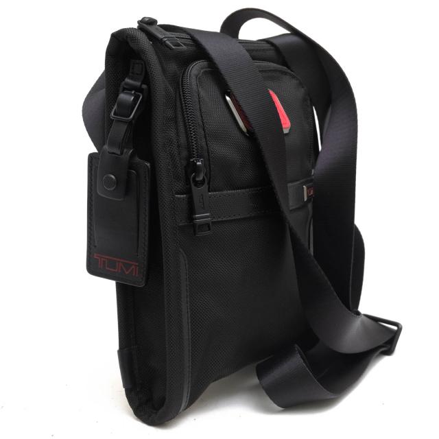 ○トゥミ TUMI バリスティックナイロン ナパレザー 牛革 ショルダーバッグ 2203110D3 ALPHA 3 POCKET BAG SMALL アルファ ポケット 中古 ○トゥミ TUMI バリスティックナイロン ナパレザー 牛革 ショルダー