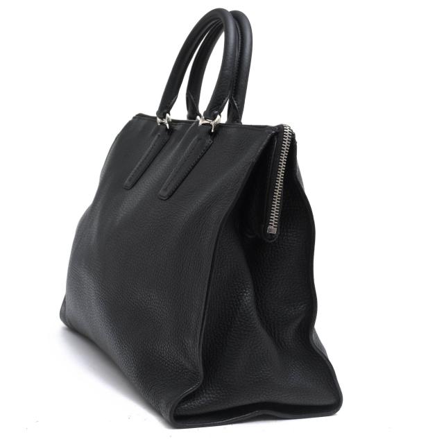 ○バリー BALLY ペブルドレザー 牛革 ビジネスバッグ Sendi シボ革