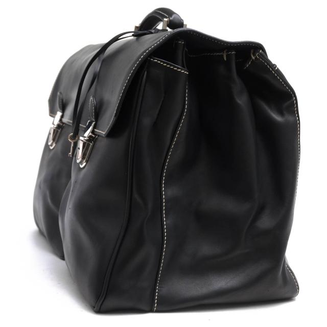 ○バンディーニ BANDINI ESTNATION エストネーション別注 カーフ 牛革 ビジネスバッグ フラップ式 メンズ 【中古】 中古 ○バンディーニ BANDINI ESTNATION エストネーション別注 カーフ 牛革