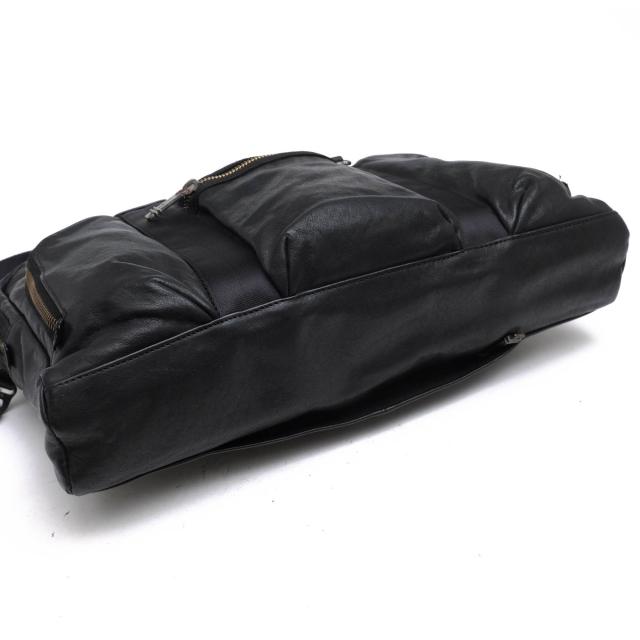 ○トゥミ TUMI フルグレインレザー 牛革 ビジネスバッグ 92611DH2 ALPHA BRAVO Mcnair Slim Brief マクネア スリムブリーフ 2WAY   中古_5