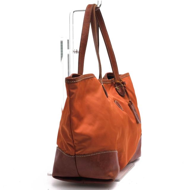 ○フェリージ Felisi アンゴロ モルビド 伊リモンタ社ナイロン バケッタレザー 牛革 トートバッグ 12/38/DS+NK ユニセックス 男女  中古