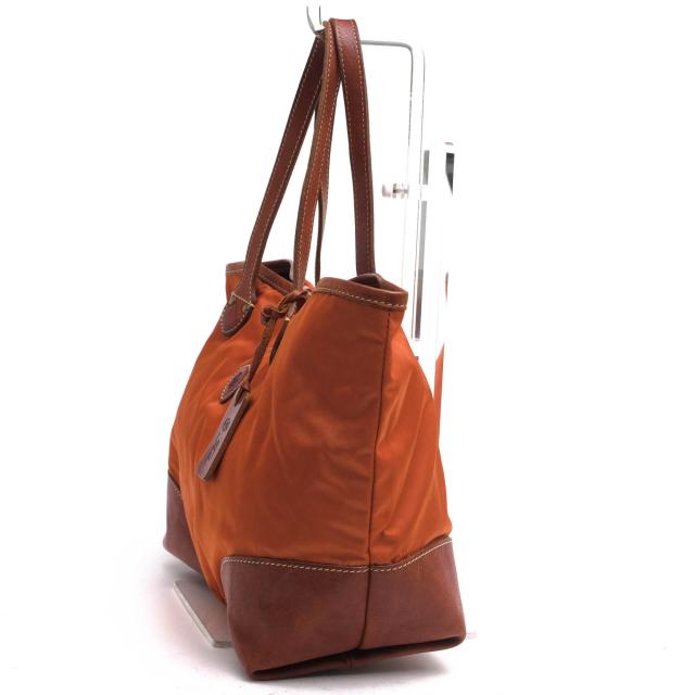 ○フェリージ Felisi アンゴロ モルビド 伊リモンタ社ナイロン バケッタレザー 牛革 トートバッグ 12/38/DS+NK ユニセックス 男女  中古