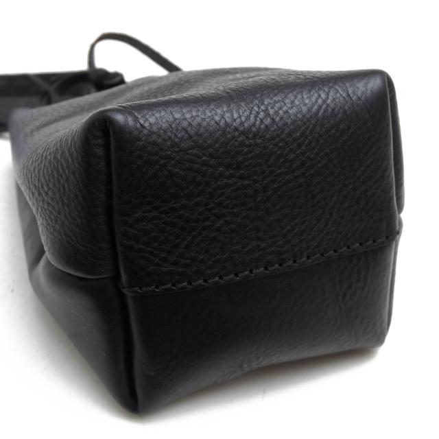 ○ヘルツ HERZ スターレ ソフトレザー 牛革 ハンドバッグ 巾着型