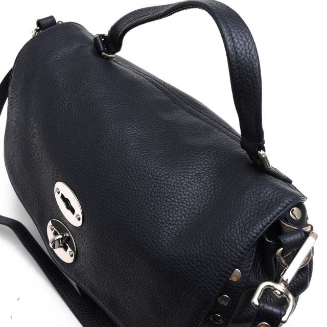 ○ザネラート ZANELLATO カーフスキン 子牛革 ハンドバッグ POSTINA S