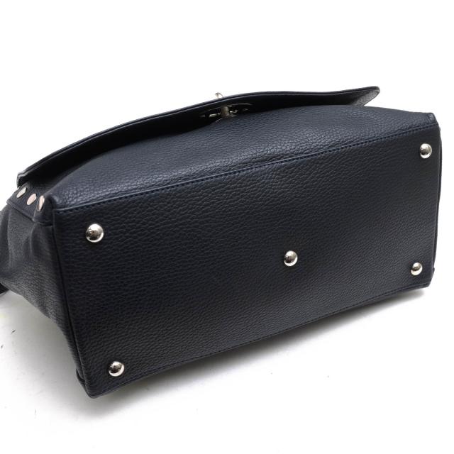 ○ザネラート ZANELLATO カーフスキン 子牛革 ハンドバッグ POSTINA S