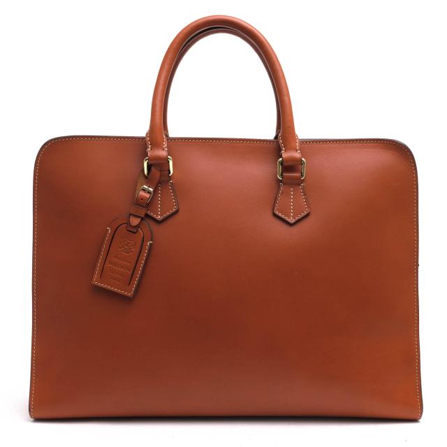 ○ボルドリーニ セレリア Boldrini Selleria Riot Leather イタリアン ベジタブル タンニンレザー 牛革 ビジネスバッグ 6623 A4サ  中古