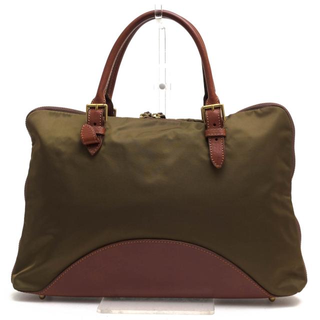 ○フェリージ Felisi 伊リモンタ社ナイロン バケッタレザー 牛革 ビジネスバッグ 1733/1/DS A4サイズ収納可 メンズ 【中古】 中古