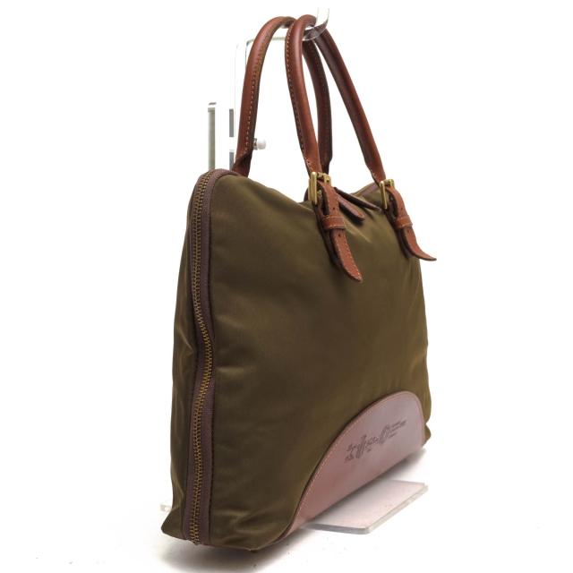 ○フェリージ Felisi 伊リモンタ社ナイロン バケッタレザー 牛革 ビジネスバッグ 1733/1/DS A4サイズ収納可 メンズ 【中古】 中古