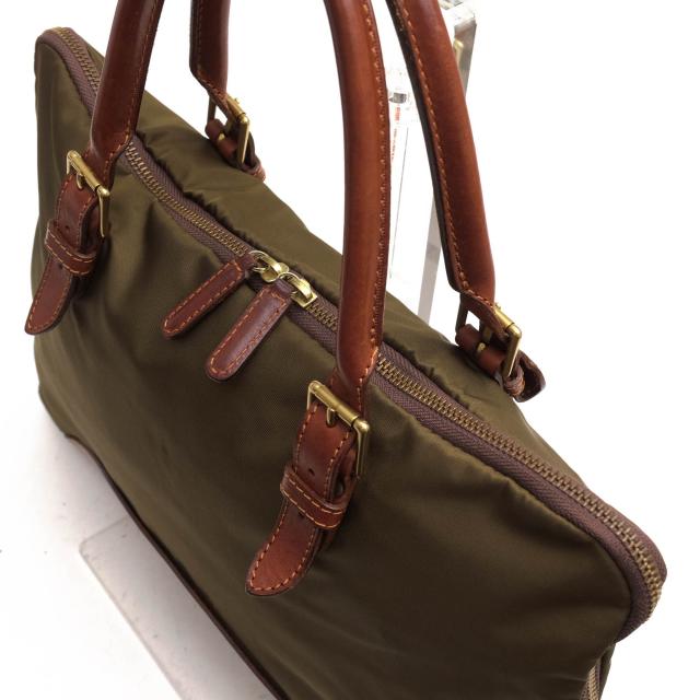 ○フェリージ Felisi 伊リモンタ社ナイロン バケッタレザー 牛革 ビジネスバッグ 1733/1/DS A4サイズ収納可 メンズ 【中古】 中古