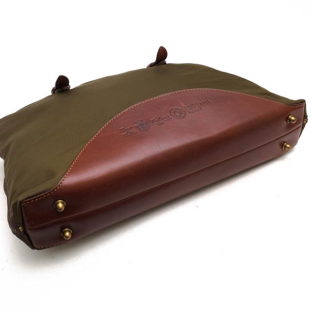 ○フェリージ Felisi 伊リモンタ社ナイロン バケッタレザー 牛革 ビジネスバッグ 1733/1/DS A4サイズ収納可 メンズ 【中古】 中古