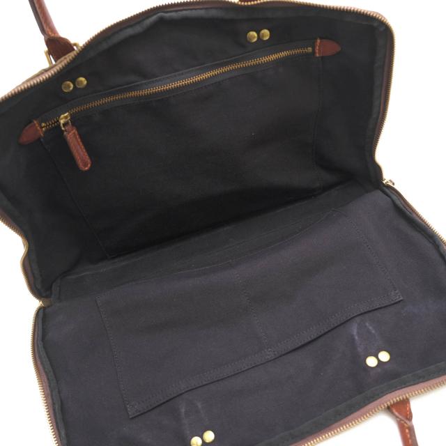 ○フェリージ Felisi 伊リモンタ社ナイロン バケッタレザー 牛革 ビジネスバッグ 1733/1/DS A4サイズ収納可 メンズ 【中古】 中古