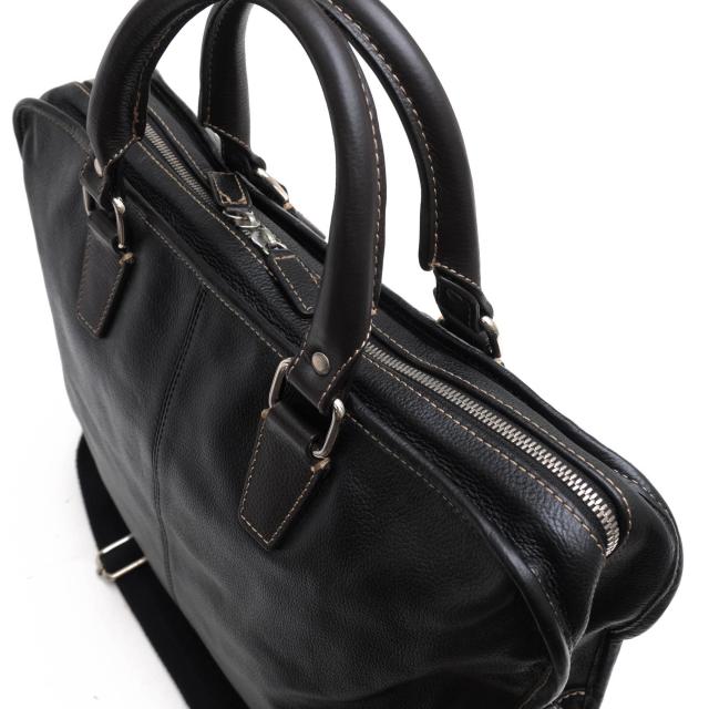 バーニーズニューヨーク ビジネストートバッグ 肩掛け A4 PC 収納可