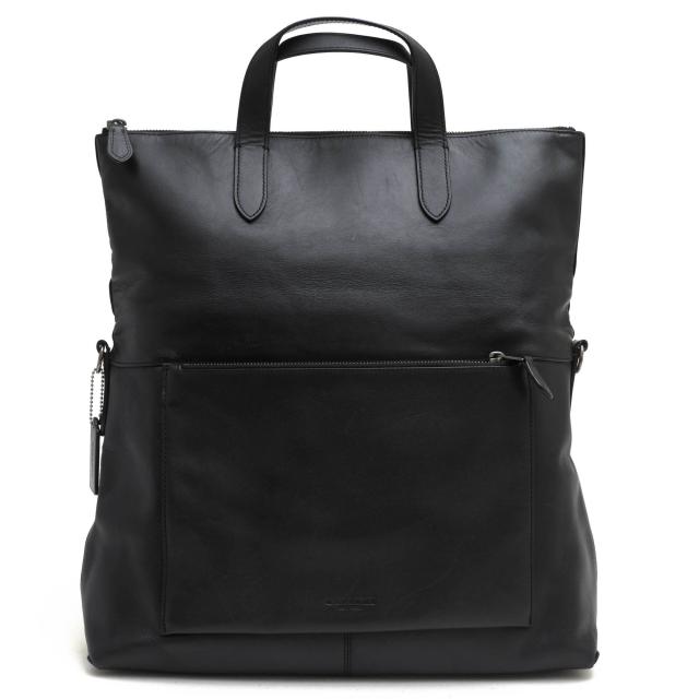 ○コーチ COACH スポーツカーフ 牛革 トートバッグ 72013 MANHATTAN FOLDOVER マンハッタン フォルドオーバー メンズ 【中古】 中古