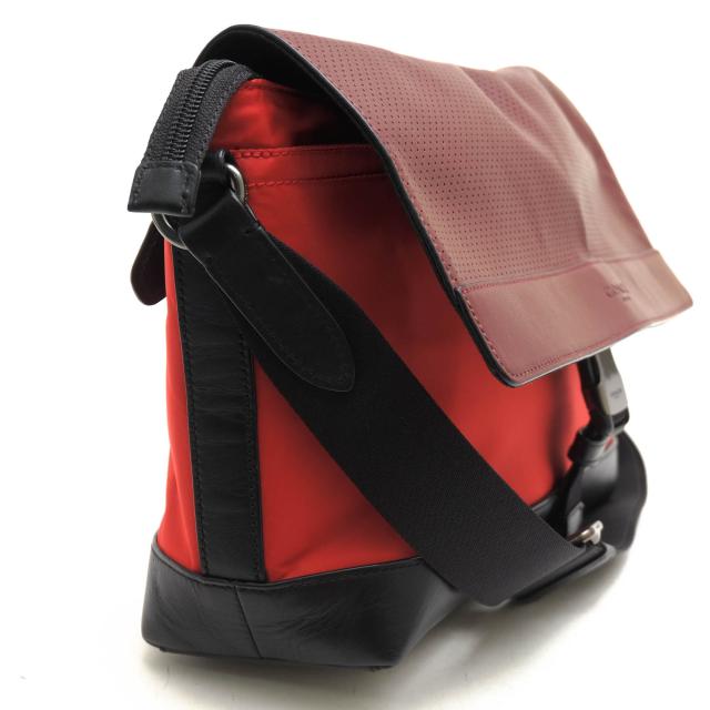 ○コーチ COACH パフォレイテッドレザー 牛革 ショルダーバッグ F71968