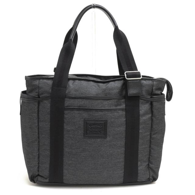 ○オロビアンコ orobianco デニム ジーンズ調素材 牛革 トートバッグ ARINNIDE JEANS 肩掛け ワンショルダーバッグ メンズ 【中古 中古_1