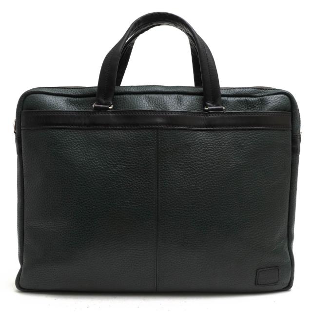 ○ポーター 吉田カバン PORTER 牛ステア コンビネーション鞣し 牛革 ビジネスバッグ 192-04219 BLEND BRIEF CASE ブレンド シボ革  中古