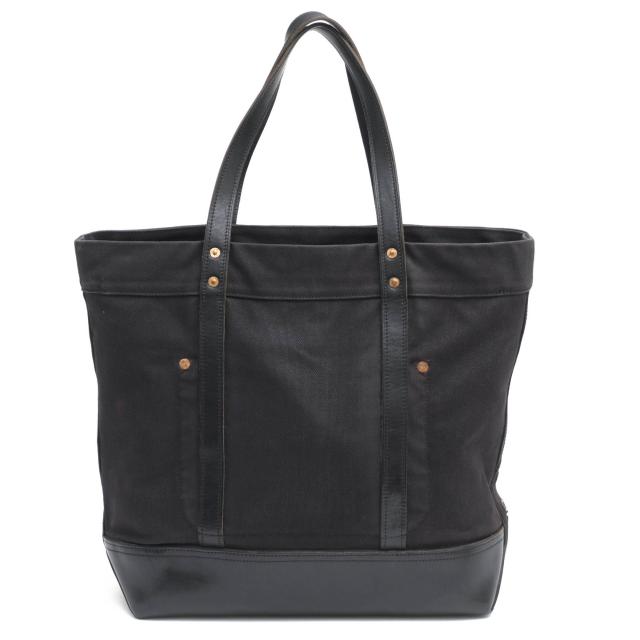 ○ポロ ラルフローレン POLO RALPH LAUREN コットンキャンバス 牛革 トートバッグ 4055129 36007 Elevated Big Pony Zip Tote ビッ 中古 ○ポロ ラルフローレン POLO RALPH LAUREN コットンキャンバス 牛革