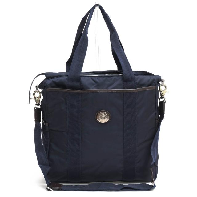 ○オロビアンコ orobianco SAC'S BAR サックスバー別注モデル 伊リモンタ社ナイロン 牛革 トートバッグ 561401 A4ファイル収納可 2 中古の通販は