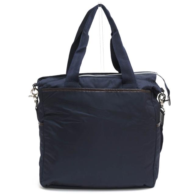 ○オロビアンコ orobianco SAC'S BAR サックスバー別注モデル 伊リモンタ社ナイロン 牛革 トートバッグ 561401 A4ファイル収納可 2 中古 ○オロビアンコ orobianco SAC'S BAR サックスバー別注モデル 伊