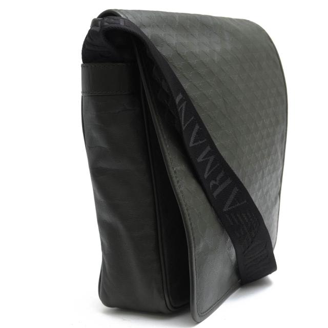 ○アルマーニ EMPORIO ARMANI 牛革 カーフ ショルダーバッグ YEM666