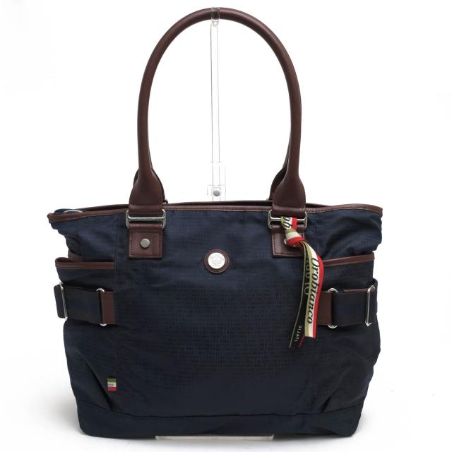 ○オロビアンコ orobianco 牛革 トートバッグ GRYDA-G NYLONGO 肩掛け ワンショルダーバッグ メンズ 【中古】 中古