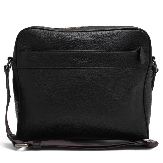 ○コーチ COACH ペブルドレザー 牛革 ショルダーバッグ F24876 Charles Camera Bag チャールズ カメラ バッグ クロスボディ シボ革 中古