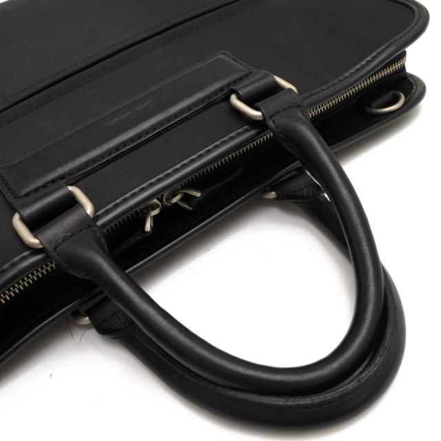 ○ポールスミス Paul Smith ナイロンツイル 牛革 ビジネスバッグ