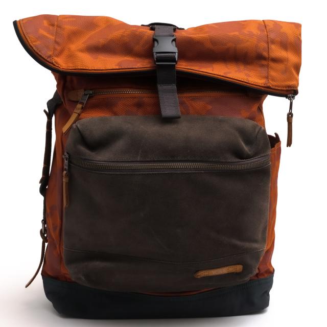 ○トゥミ TUMI 一部牛革 リュック 61080RST DALSTON RIDLEY ROLL TOP BACKBACK ノートPC収納可 メンズ 【中古】 中古 24,146円