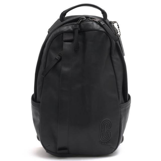 ○コーチ COACH スムースカーフレザー 牛革 ショルダーバッグ 89908 EDGE PACK クロスボディ ボディバッグ メンズ 【中古】 中古